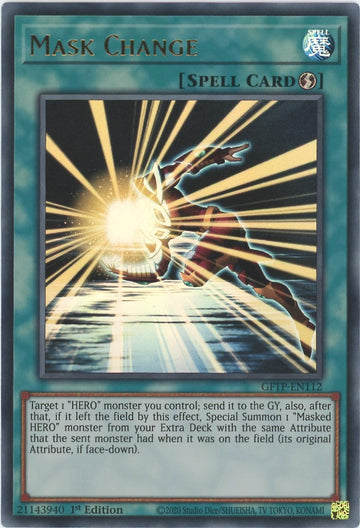 GFTP-EN112 - Mask Change - Ultra Rare - Ghosts From the Past