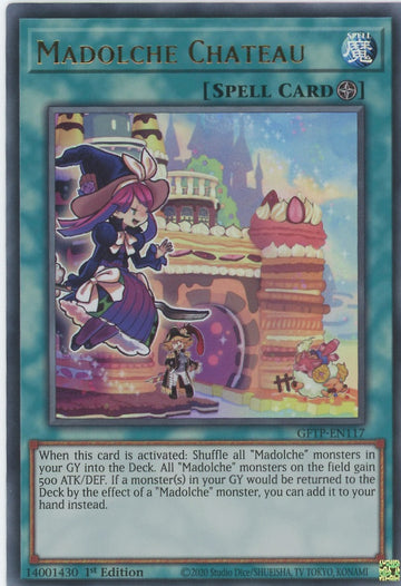 GFTP-EN117 - Madolche Chateau - Ultra Rare - Ghosts From the Past