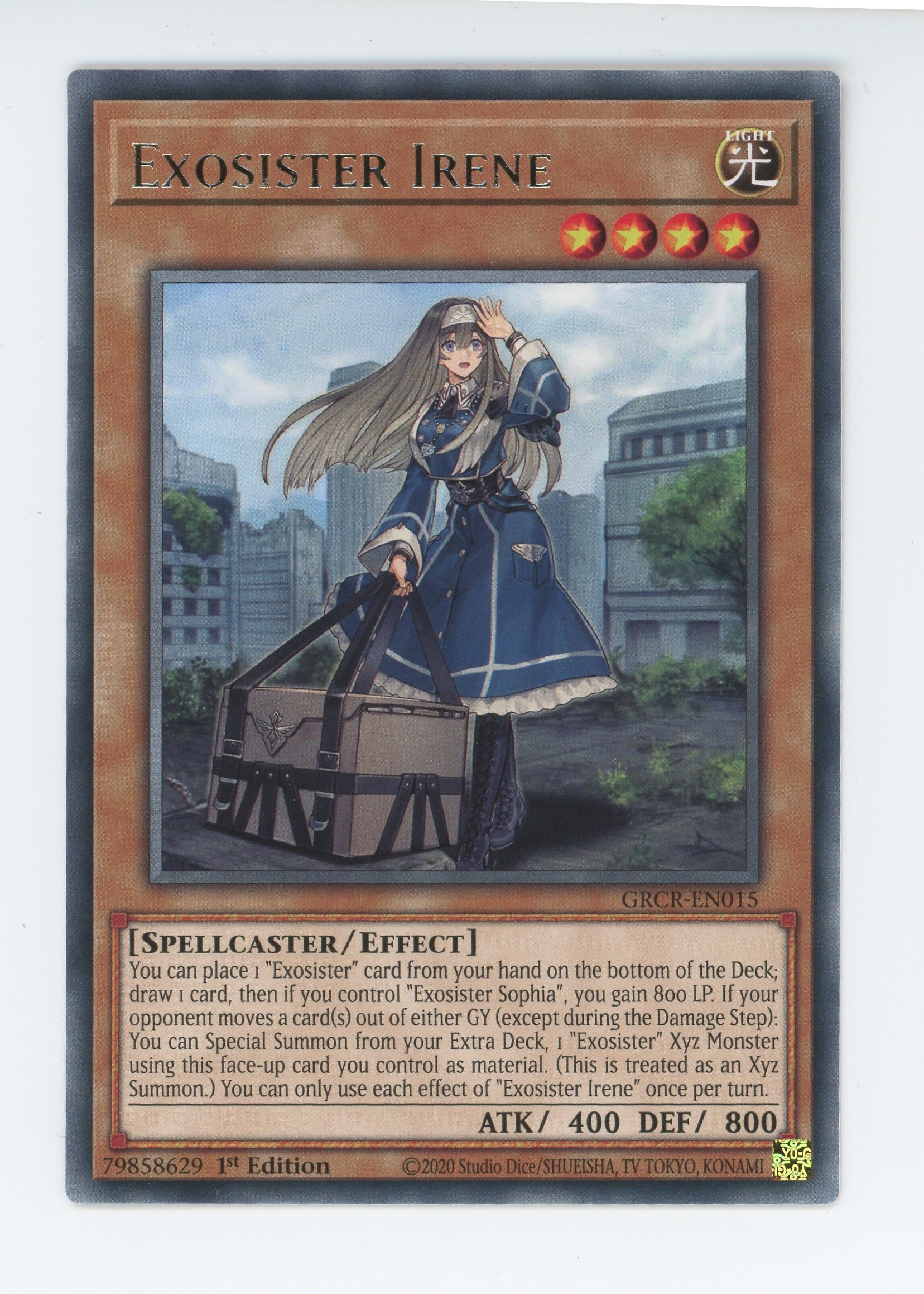 GRCR-EN015 - Exosister Irene - Rare - Effect Monster - The Grand Creators