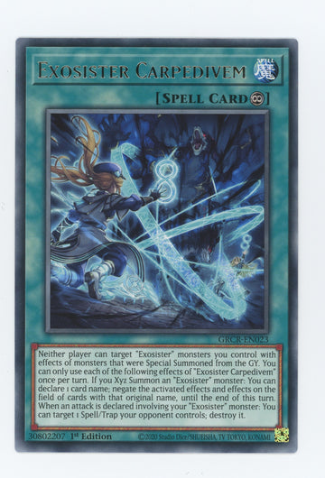 GRCR-EN023 - Exosister Carpedivem - Rare - The Grand Creators