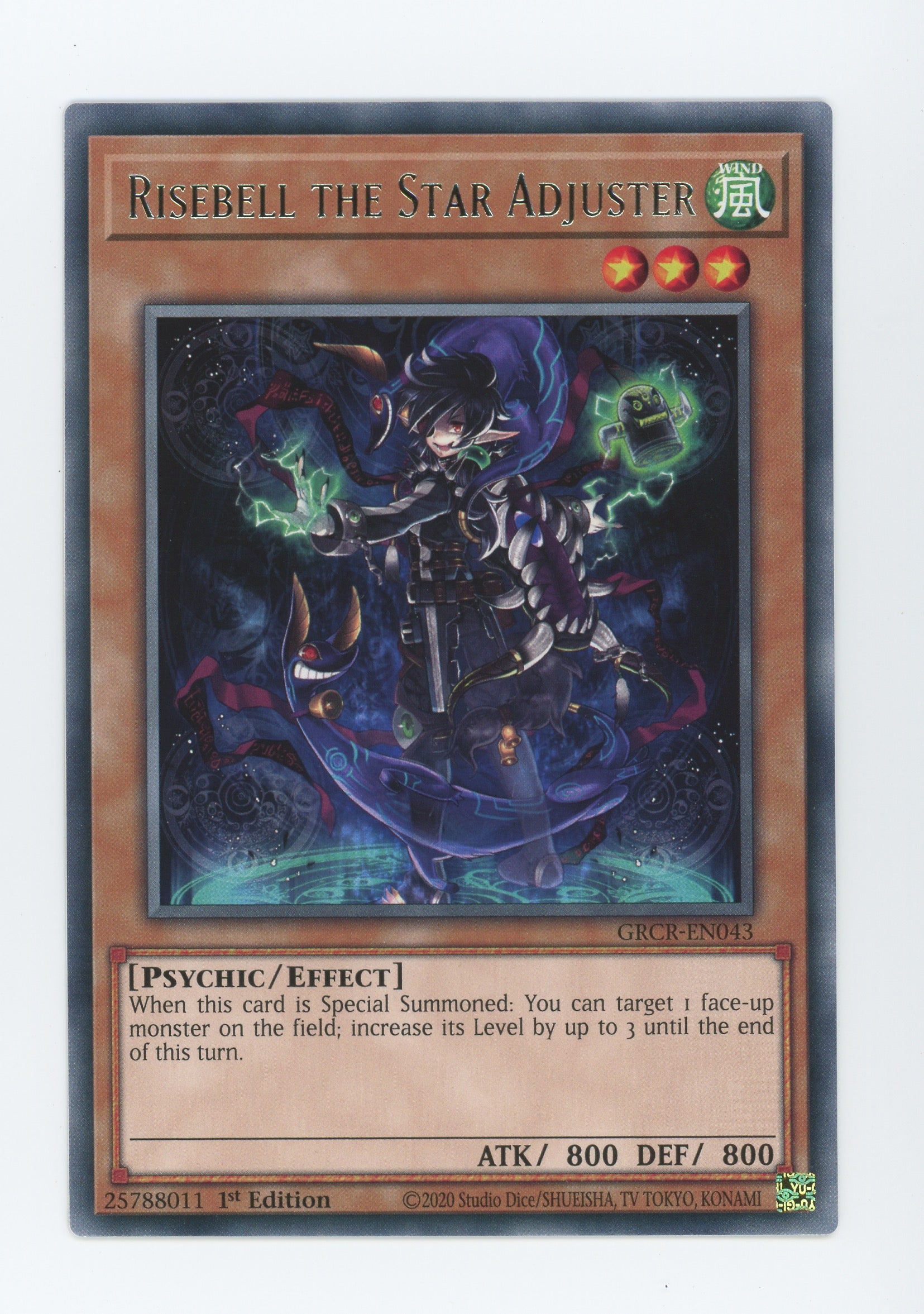 GRCR-EN043 - Risebell the Star Adjuster - Rare - Effect Monster - The Grand Creators