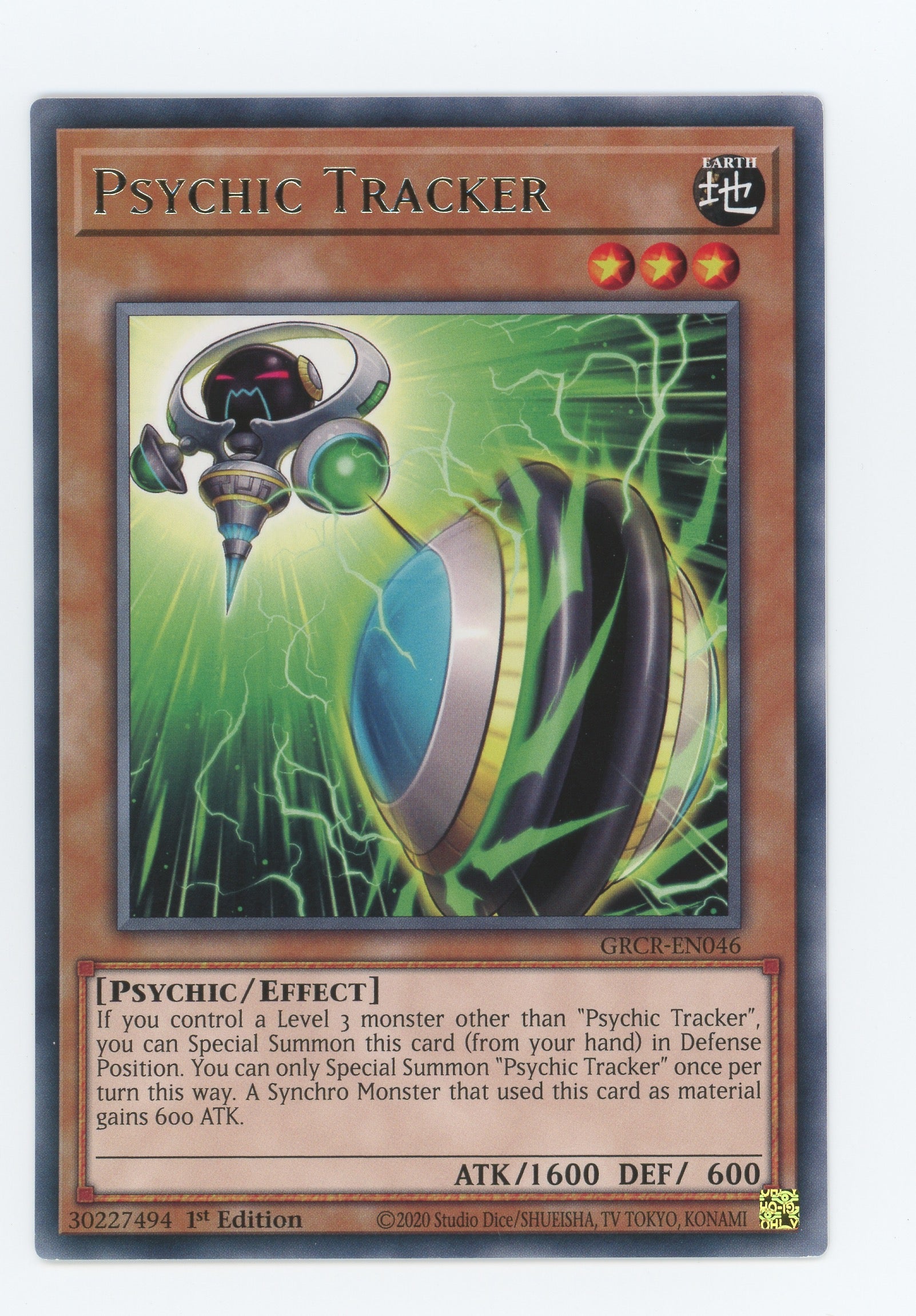 GRCR-EN046 - Psychic Tracker - Rare - Effect Monster - The Grand Creators