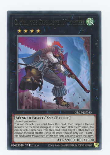 GRCR-EN050 - Castel, the Skyblaster Musketeer - Rare - The Grand Creators