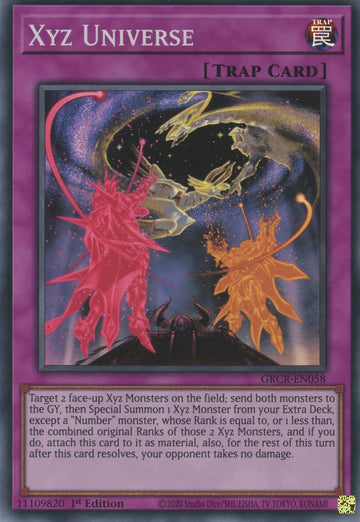 GRCR-EN058 - Xyz Universe - Super Rare - The Grand Creators