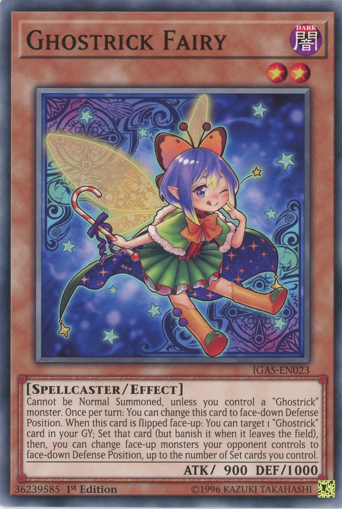 IGAS-EN023 - "Ghostrick Fairy" - Common - Effect Monster -   - Ignition Assault