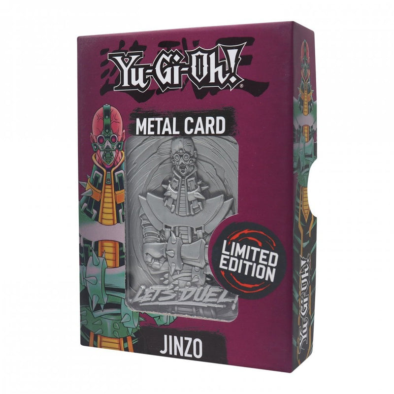 Yugioh Jinzo Limited Edition Metal Card