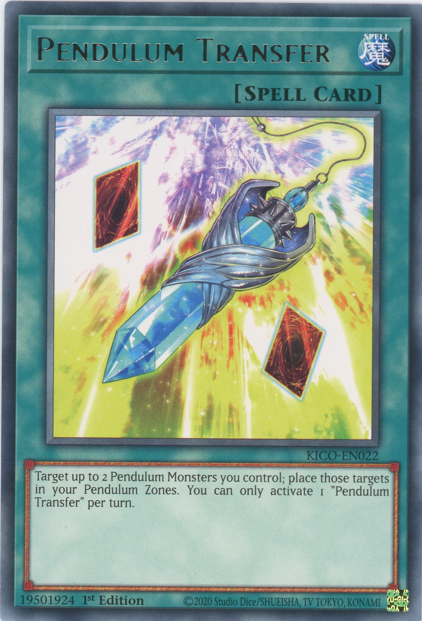 KICO-EN022 - Pendulum Transfer - Rare - Normal Spell - Kings Court