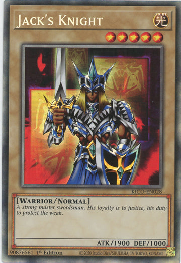 KICO-EN028 - Jack's Knight (CR) - Collector's Rare - King's Court