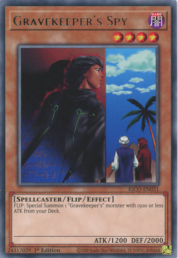 KICO-EN031 - Gravekeeper's Spy - Rare - King's Court