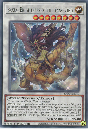 KICO-EN040 - Baxia, Brightness of the Yang Zing - Rare - King's Court