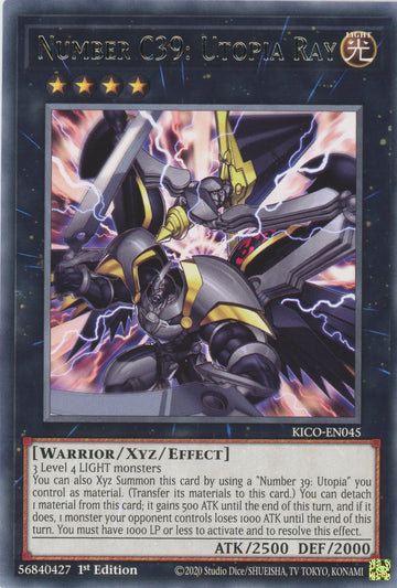 KICO-EN045 - Number C39: Utopia Ray - Rare - King's Court