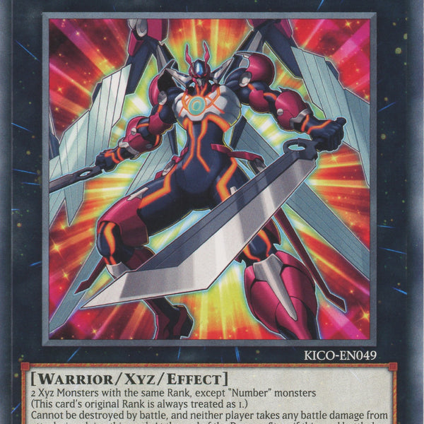 rank 2 xyz monsters KICO-EN049 - Number F0: Utopic Future - Rare - Effect Xyz Monster
