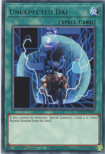 KICO-EN055 - Unexpected Dai - Rare - King's Court