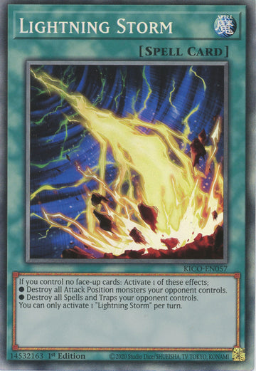 KICO-EN057 - Lightning Storm (CR) - Collector's Rare - King's Court