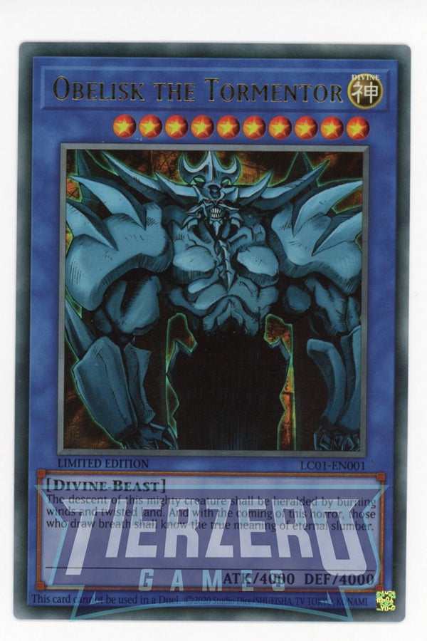 LC01-EN001 - Obelisk The Tormentor - Ultra Rare - Legendary Collection 25th Anniversary Edition