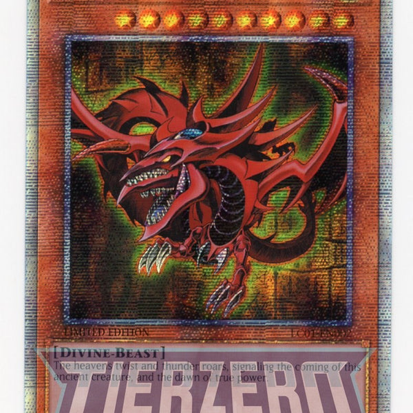 LC01-EN002 - Slifer the Sky Dragon - Quarter Century Secret Rare -  Legendary Collection 25th Anniversary Edition