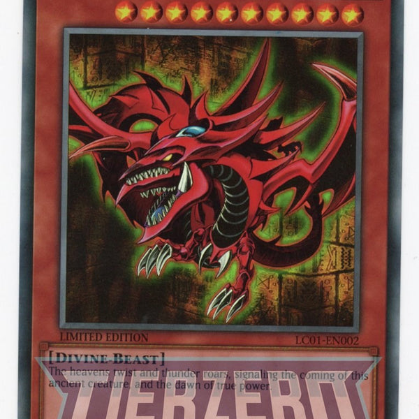 yugioh slifer the sky dragon card LC01-EN002 - Slifer the Sky Dragon - Ultra Rare
