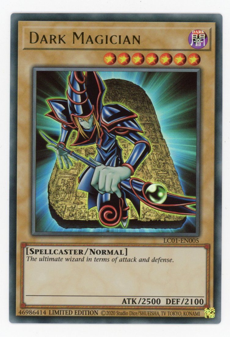 LC01-EN005 - Dark Magician - Ultra Rare - Legendary Collection 25th Anniversary Edition