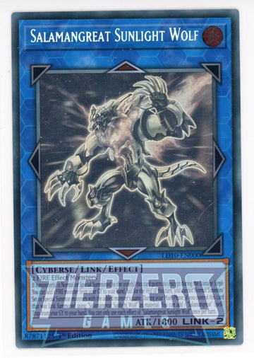 LD10-EN000 - Salamangreat Sunlight Wolf - Ghost Rare - Legendary Duelists: Soulburning Volcano