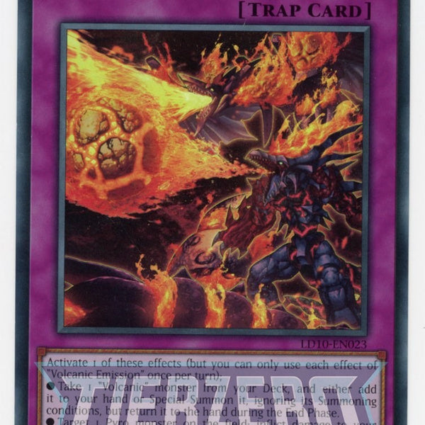 LD10-EN023 - Volcanic Emission - Super Rare - Normal Trap