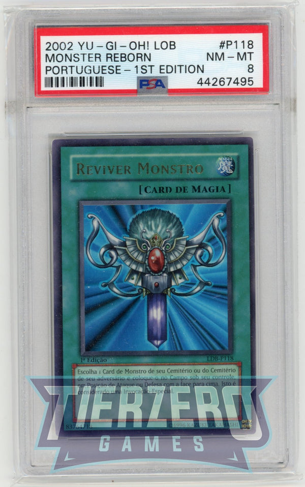 LDB-P118 - Monster Reborn - Ultra Rare - PSA 8