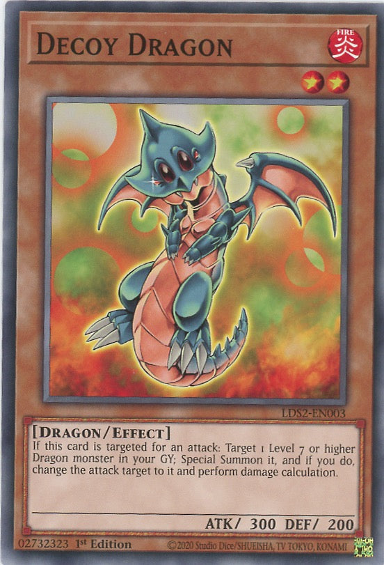 LDS2-EN003 - Decoy Dragon - Common - Effect Monster - Legendary Duelists Season 2