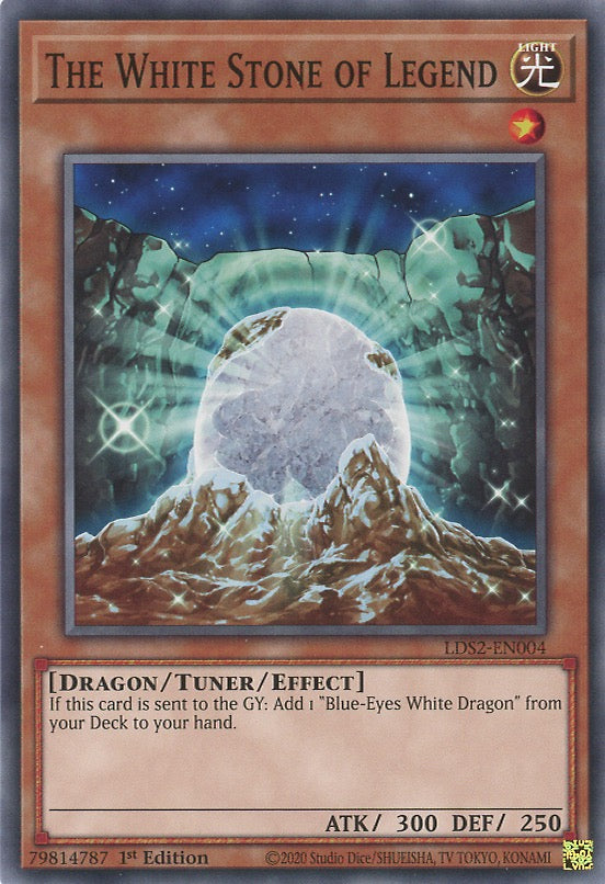 LDS2-EN004 - The White Stone of Legend - Common - Effect Tuner monster - Legendary Duelists Season 2