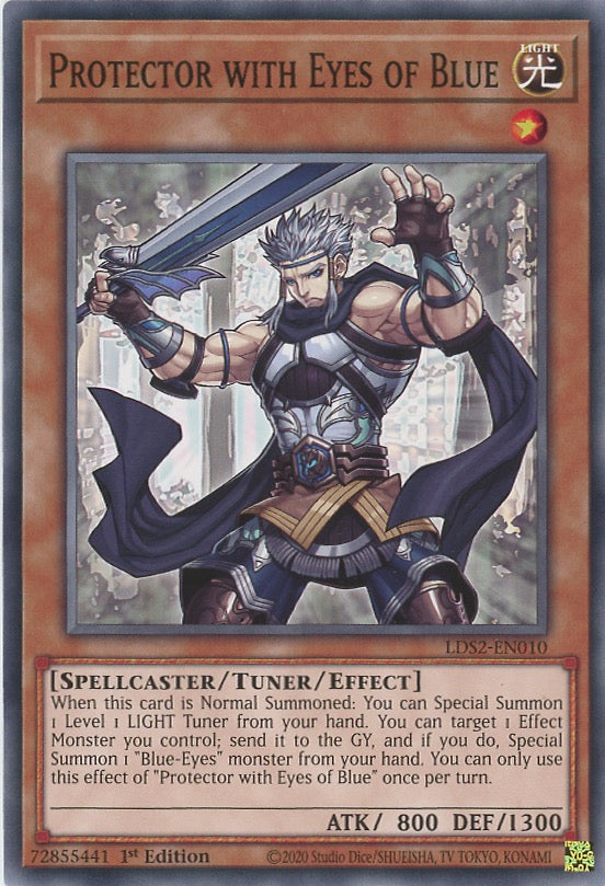 LDS2-EN010 - Protector with Eyes of Blue - Common - Effect Tuner monster - Legendary Duelists Season 2
