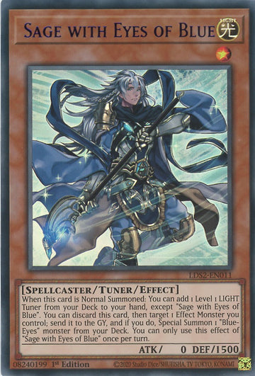 LDS2-EN011 - Sage with Eyes of Blue - Ultra Rare - Legendary Duelists: Season 2