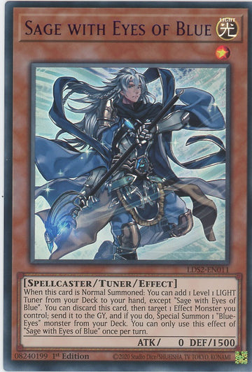 LDS2-EN011 - Sage with Eyes of Blue (Purple) - Ultra Rare - Legendary Duelists: Season 2