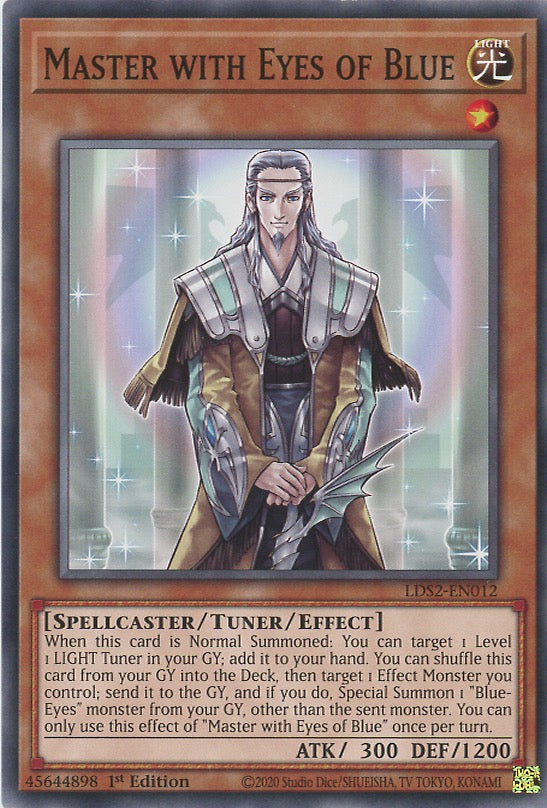 LDS2-EN012 - Master with Eyes of Blue - Common - Effect Tuner monster - Legendary Duelists Season 2