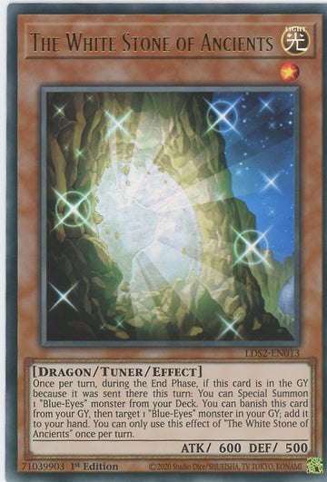 LDS2-EN013 - The White Stone of Ancients - Ultra Rare - Legendary Duelists: Season 2