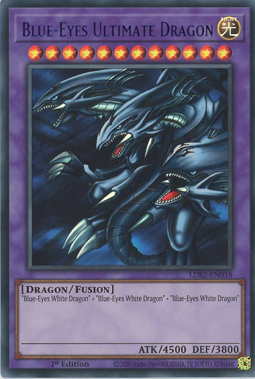 LDS2-EN018 - Blue-Eyes Ultimate Dragon - Ultra Rare - Legendary Duelists: Season 2
