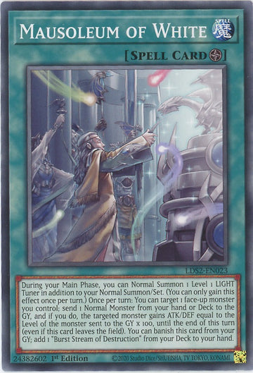 LDS2-EN023 - Mausoleum of White - Common - Legendary Duelists: Season 2