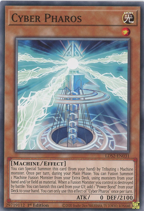 LDS2-EN031 - Cyber Pharos - Common - Effect Monster - Legendary Duelists Season 2