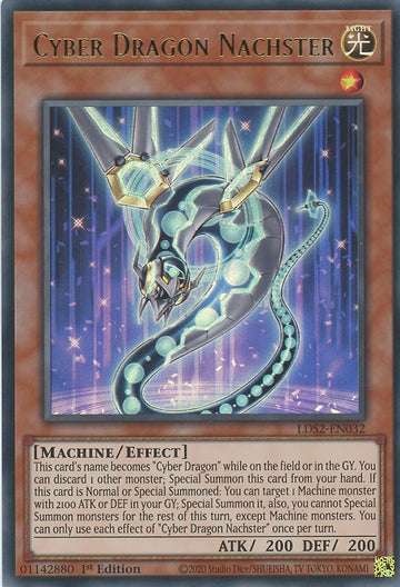 LDS2-EN032 - Cyber Dragon Nachster - Ultra Rare - Legendary Duelists: Season 2