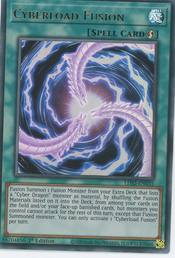 LDS2-EN035 - Cyberload Fusion - Ultra Rare - Legendary Duelists: Season 2
