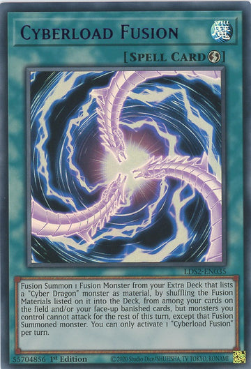 LDS2-EN035 - Cyberload Fusion (Purple) - Ultra Rare - Legendary Duelists: Season 2