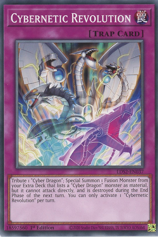 LDS2-EN037 - Cybernetic Revolution - Common - Normal Trap - Legendary Duelists Season 2