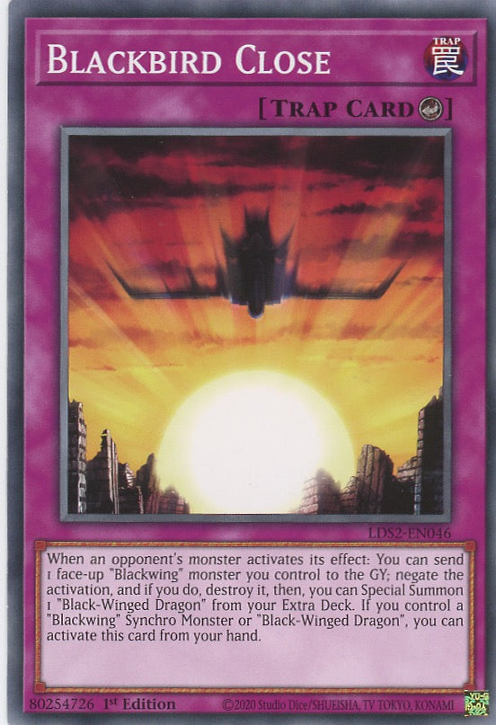 LDS2-EN046 - Blackbird Close - Common - Counter Trap - Legendary Duelists Season 2