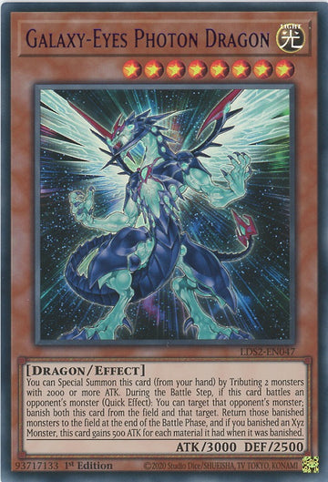 LDS2-EN047 - Galaxy-Eyes Photon Dragon (Purple) - Ultra Rare - Legendary Duelists: Season 2