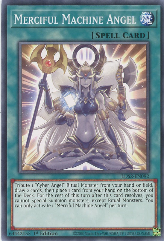 LDS2-EN092 - Merciful Machine Angel - Common - Normal Spell - Legendary Duelists Season 2