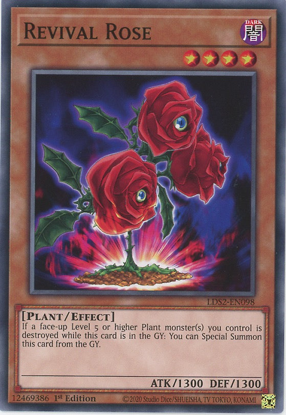 LDS2-EN098 - Revival Rose - Common - Effect Monster - Legendary Duelists Season 2