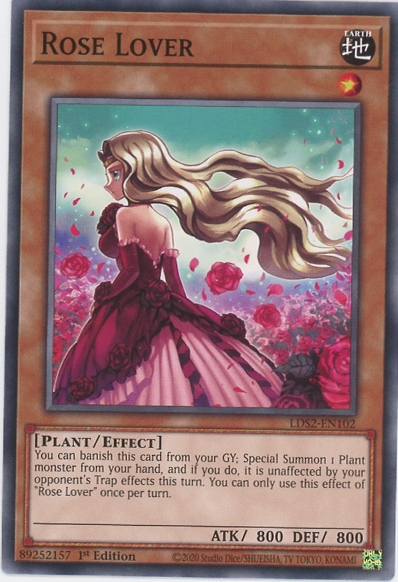 LDS2-EN102 - Rose Lover - Common - Effect Monster - Legendary Duelists Season 2