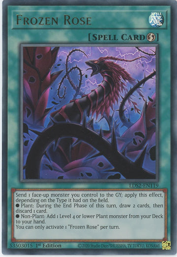 LDS2-EN119 - Frozen Rose - Ultra Rare - Legendary Duelists: Season 2