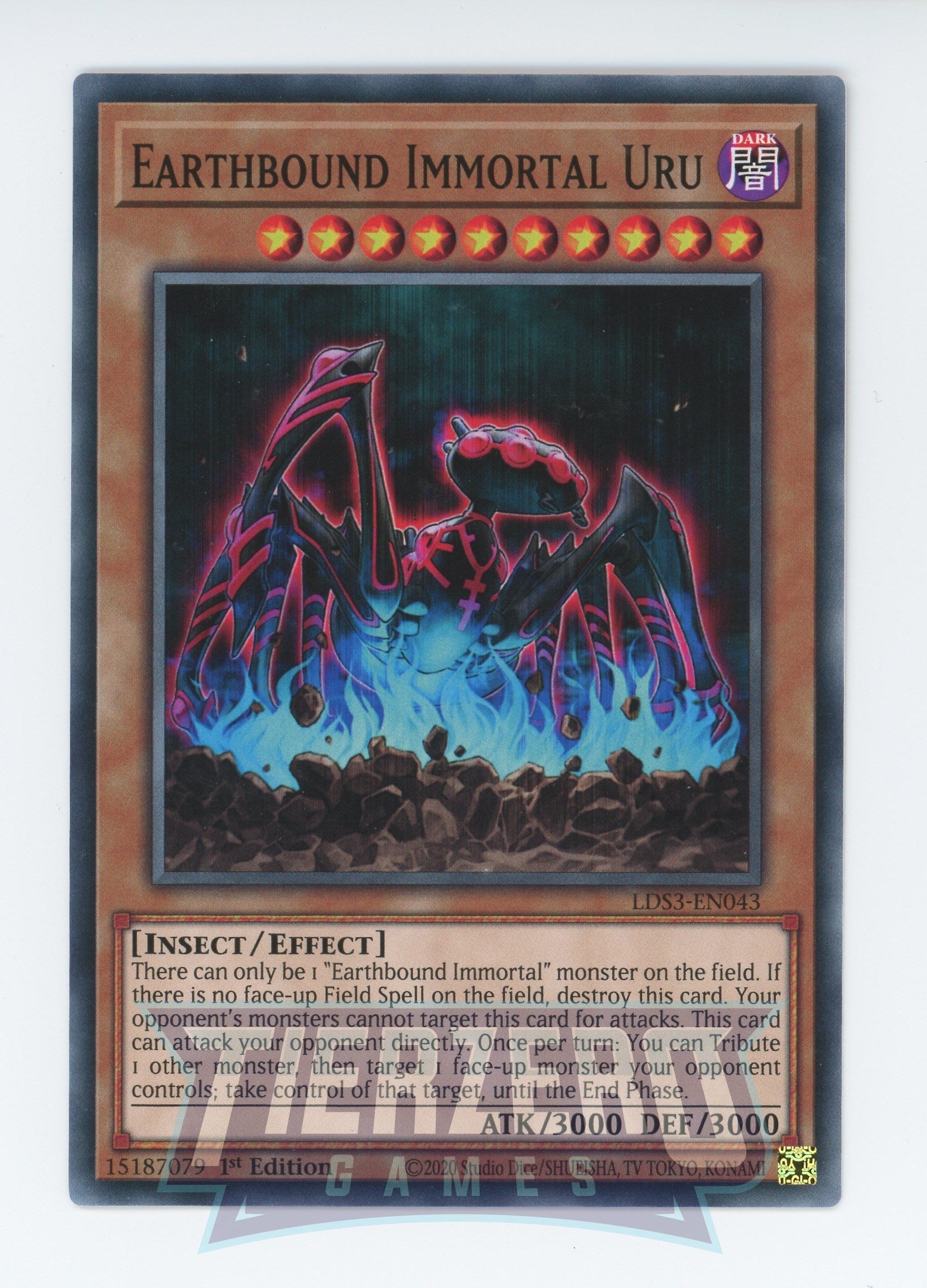 LDS3-EN043 - Earthbound Immortal Uru - Common - Effect Monster - Legendary Duelists Season 3