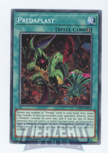 LDS3-EN078 - Predaplast - Common - Legendary Duelists: Season 3