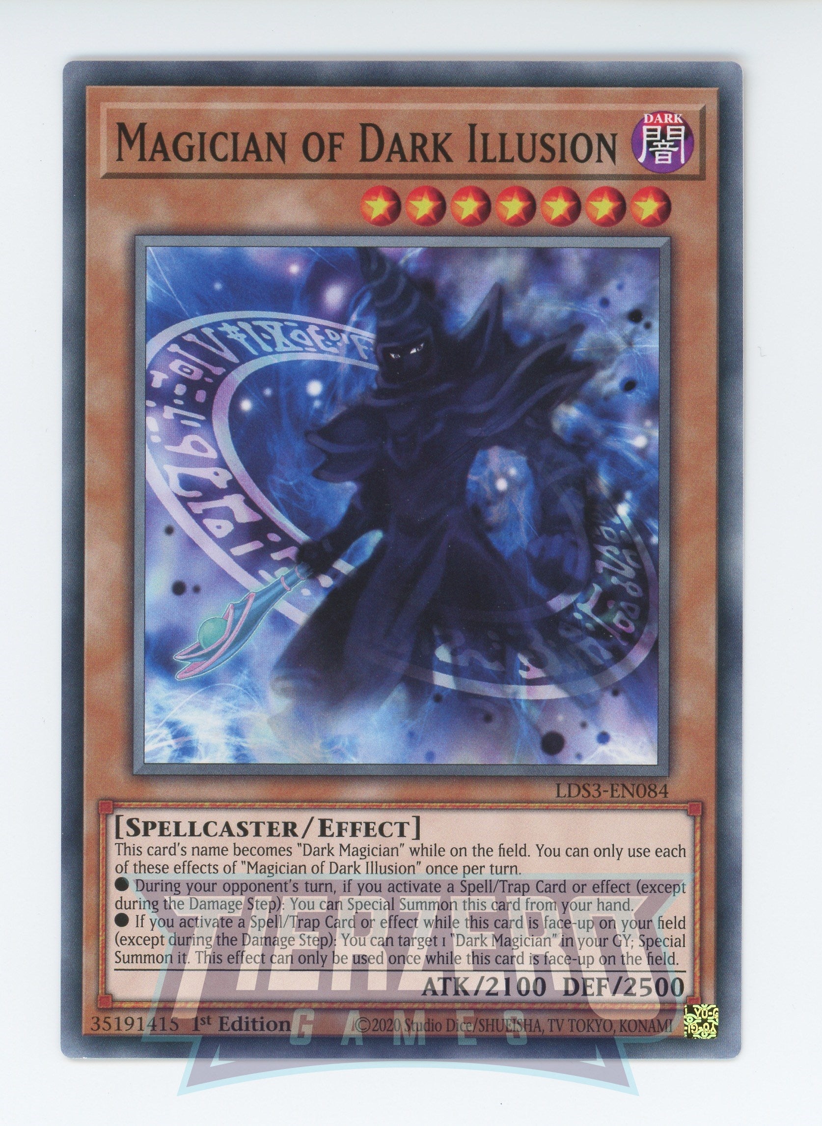 LDS3-EN084 - Magician of Dark Illusion - Common - Effect Monster - Legendary Duelists Season 3