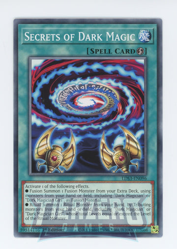 LDS3-EN096 - Secrets of Dark Magic - Common - Legendary Duelists: Season 3