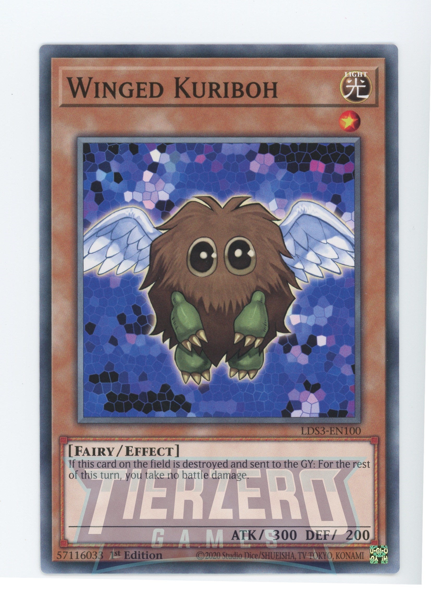 LDS3-EN100 - Winged Kuriboh - Common - Effect Monster - Legendary Duelists Season 3